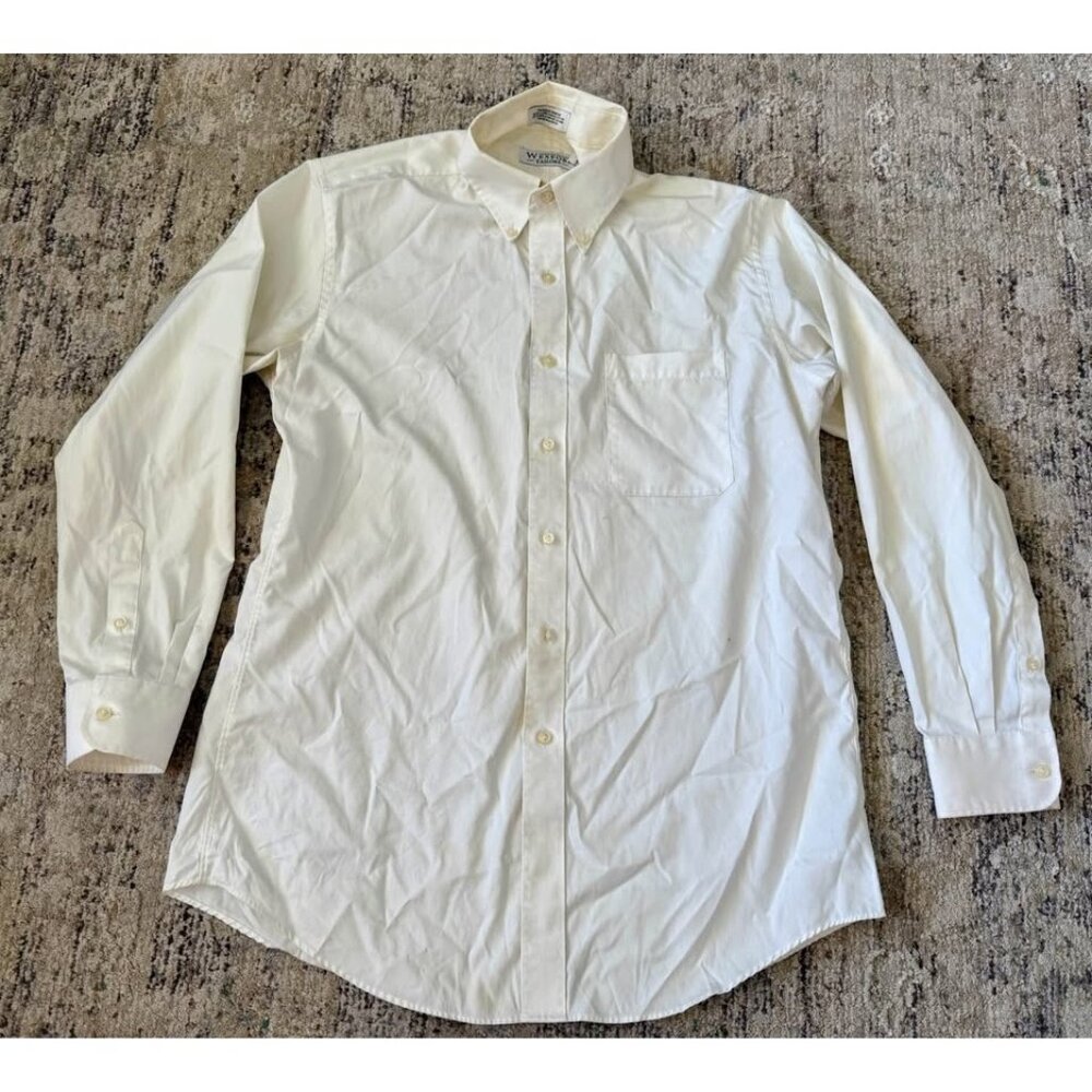 Wexford Tailors Men’s Top Size Medium Off White